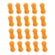 thumbnail image 1 of Advancent 20 piezas campana de pesca cuentas anillo alarma alertas sonajero aparejos varilla luminosa línea de poste herramientas de Pescar Naranja, 1 of 6