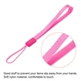 thumbnail image 4 of Unique Bargains 15cm Portable Item Nylon Cord Lanyards Hand Wrist Strap String Rose Red 20 Pack, 4 of 6