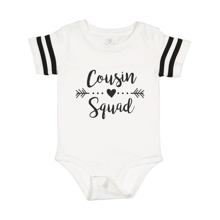 

Inktastic Cousin Squad Gift Baby Boy or Baby Girl Bodysuit