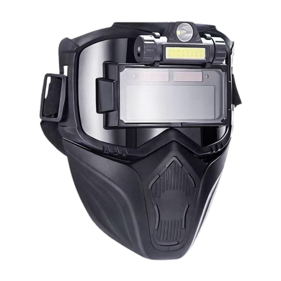 davian Helmet Headgear Comfortable Welder Hood Full Protection Detachable Adjustable Protector Large View Cover Hood With Light