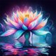 thumbnail image 1 of Pintura de diamante 5D DIY, taladro redondo completo, kit de flores coloridas, decoración del hogar, 30x30cm, 1 of 9