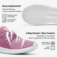 thumbnail image 2 of ALEADER Womens Fashion Sneakers,Energycloud Comfort Slip On Sneakers for Standing All Day Work,Purple,Size10, 2 of 5