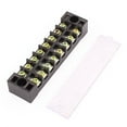 thumbnail image 3 of 2 Pcs 600V 15A 8P Dual Row Barrier Terminal Block + 4 x Terminal Stripes, 3 of 5