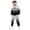 White*, variant on RUTAYY Boys 2 Piece Set City Graphic Long Sleeve Pullover Hoodie Jogger Pants Casual Everyday Wear Outfits, Red