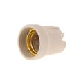 thumbnail image 1 of E27 Base Ceramic Lamp Holder Socket Cap E27 Ceramic Lamp Holder for Halogen Light Bulb Down Light, 1 of 7