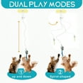thumbnail image 6 of Interactive Cat Toys for Indoor Cats, Remote Control Automatic Electric Flying Bird Cat Toy, Best Kitten & Adult Cat Enrichment Toy Hanging Electric Kitty Toys for Bored Cats, Light Blue, 6 of 8