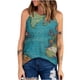 thumbnail image 1 of Camiseta Sin Mangas Para Mujer Sin Mangas Cami Tops Moda Casual Impreso Señoras Cuello Redondo Chaleco Camiseta Odeerbi  ODB157664, 1 of 4