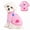 Pink, variant on Dog Sweaters for Small and Medium Dogs, Fall Small Dog Clothes with D-Ring