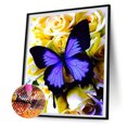 thumbnail image 2 of Kit de pintura de diamante 5D, bricolaje, flor de mariposa, taladro cuadrado completo, decoraciones para el hogar Tmvgtek decoración de arte en el hogar, 2 of 9