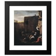 thumbnail image 2 of Thomas Wijck 15x18 Black Modern Framed Museum Art Print Titled - Italian Courtyard, 2 of 5