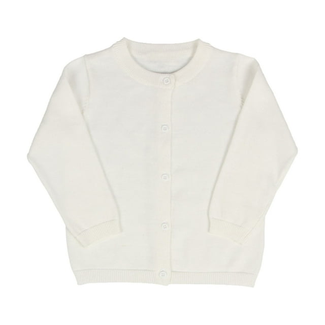 WEAIXIMIUNG Chandails Mignons pour Filles 10-12 Ans Bébé Enfants Filles Cardigan Manches Longues Enfant Chandail Boutonné Fille Col Rond Cardigans Chandail
