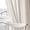 White, variant on TURKIO Farmhouse Boho Curtains for Living Room Semi Blackout Curtains Rod Pocket Curtain 1 Panel,52"Wx84"L,Taupe