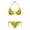 Banana Print, variant on Plus Size Quick Drying Ladies Retro Floral Print Two Piece Bikini Swimsuit Set Halter String Tie Side Bathing Suit Beach Swimwear