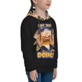 thumbnail image 3 of Saiise Unisex Kids Sml Jeffy S Sweatshirt Boys Girls Hooded Kangaroo Pocket Pullover Hoodies-X-Large, 3 of 7