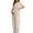 Beige, variant on Letdown Women Maternity_Sleep Pants High Waisted Thermal Wear Soft Pajamas Pant with Belly Support, Winter Indoor Outfit Stretchy Cozy Pajama Bottoms (Beige-01,L)
