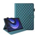 thumbnail image 3 of For Xiaomi Pad 6/Pad 6 Pro 11.0 inch Case, Rhombus Pattern Multiple Viewing Angles Stand Slim Folio Cover (Green), 3 of 6
