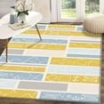 thumbnail image 6 of 1PC Geometric Area Rug Partial Carpet, Lightweight Washable Easy-to-Manage Carpet Mat Festival Gift, Suitable for Living Room, Bedroom, Office, Balcony, Entrance, Room Accessones, 6 of 10