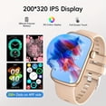 thumbnail image 4 of General Smart Watch Smart Bracelet Fitness Tracker, Waterproof, Pedometer MMS Display Multimedia Information Viewing Weather Suitable For Android Iphone Men'S And Women'S Smart Watches, 4 of 10