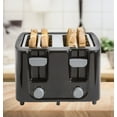 thumbnail image 2 of Continental Electric New Toaster 4-Slice Cool Touch Black, 2 of 6