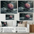 thumbnail image 4 of Designart A Blooming Pink Peony Flower In Winter III Canvas Wall Art, 4 of 5