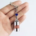 thumbnail image 2 of Simulation Keyring Nitrous Bottle Keychain Aluminum Designs Great Addition for Motorbike Car Fans Daily Use and Shows 1pc, 2 of 4