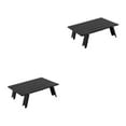 thumbnail image 4 of Transemion Table Pliante en Alliage d'Aluminium Léger Application Large Table de Pique-Nique Pliante Noire 2Set, 4 of 6