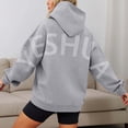 thumbnail image 2 of Oversize Letter Print Hoodie Sweatshirts Long Sleeve Drop Shoulder Loose Pullover Shirts With Pocket Y2K Streetwear Fall Clothes, 2 of 7