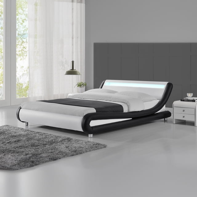 Base King Size Bossa con Luces LED