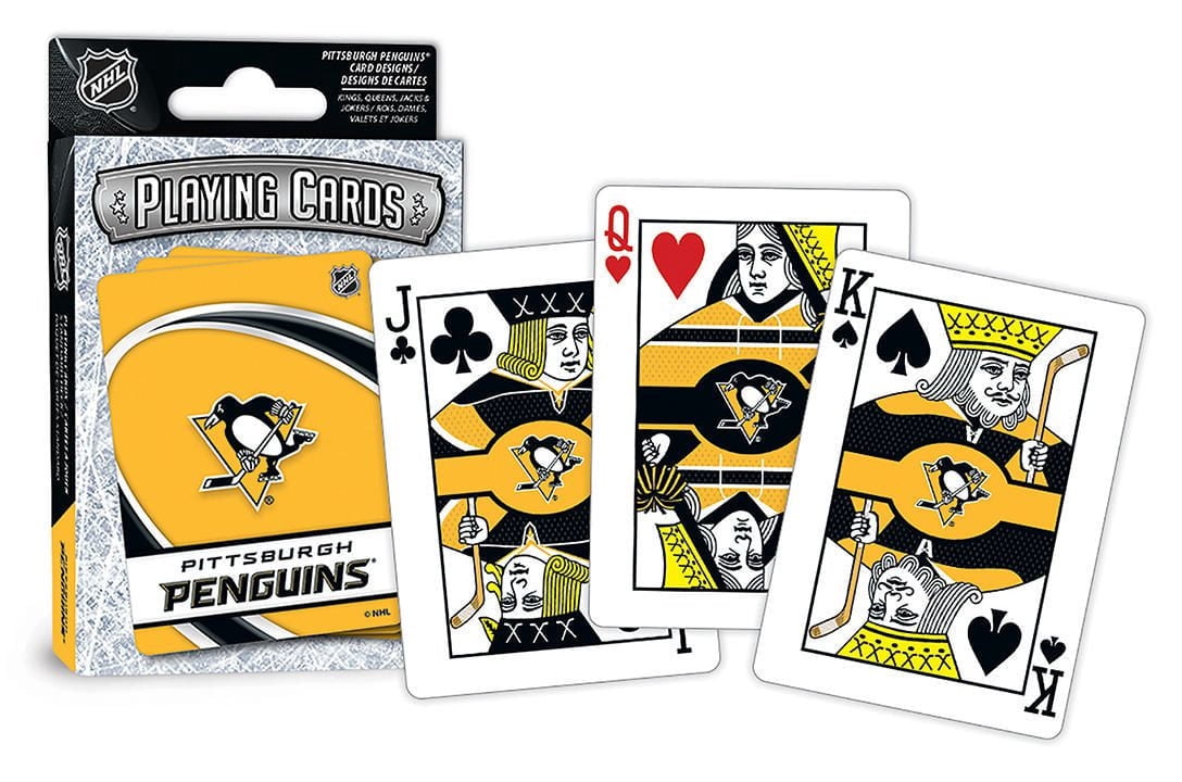 Pittsburgh Penguins Playing Cards