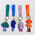 thumbnail image 1 of Llavero creativo de dibujos animados para coche, accesorio con colgante de equipo de Agente Especial, bolsa, regalo de Navidad, 2, 1 of 1
