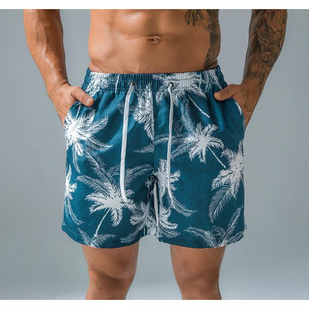 Pantalones cortos de playa para hombre, bañador Retro, ropa de playa, traje de baño, tabla de surf, secado rápido Fivean unisex
