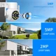 thumbnail image 3 of 2nlf® 5mp Ultra Hd Cámara De Seguridad Wifi Exterior 64g Sd D636, 3 of 8