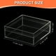 thumbnail image 2 of Caja de Acrílico Uxcell con Tapa, Cajas de Exhibición de Acrílico Transparente, Contenedores Cuadrados de Plástico, Organizador de Almacenamiento 4.33"x4.33"x1.57", 2 of 7
