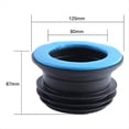thumbnail image 2 of 2PCS Toilet Seals,Anti-Odor Flange Ring,Integrated Drain Pipe Sealing Hose, Silicone Plug,Bathroom Toilet Repair Parts, 2 of 6