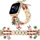 thumbnail image 1 of Correa de Reloj REALSIGN Estilizada de Metal con Encantos Navideños 38-41mm, 1 of 6