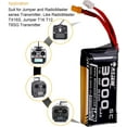 thumbnail image 3 of LiteBee Lipo Battery 7.4V 3000mAh 2S W/ XT30 Connector for Radio Master TX16S Hall Jumper RC Transmitter Helicopter Boat, 3 of 7