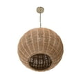 thumbnail image 2 of Kouboo Panay Tropical Adjustable Height Incandescent Natural Ball Pendant Lights Globe, 2 of 7