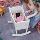 thumbnail image 2 of 1 unid mini cuna jugueting niño pequeño modelo de cuna para la casa de Dolly (blanco), 2 of 6