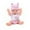 Red, variant on ABS Anime Character Figurine - Lifelike Collectible Toy, Durable Decoration for Home & Kids, 11.81x6.69x2.75in Cute Playmate Gift, Soft Elastic Safe Material