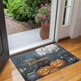 thumbnail image 2 of Pumpkin Skull Bat Spider Non-Skid Doormat x Inch Happy Halloween Pumpkin Absorbing Throw Rugs Switch Rug for Entryway Porch Entryway Kitchen, 2 of 7