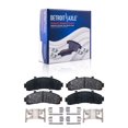 thumbnail image 3 of Detroit Axle - Front Drilled Brake Rotors Ceramic Brakes Pads for Ford Ranger Explorer Mazda B2300 B2500 Mercury Mountaineer, 3 of 7