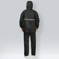 thumbnail image 5 of Hvyesh Men Women Classic Rain Suits Breathable Rain Gear for Waterproof work, Hooded Coats Jacket and Pants, 5 of 6