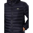 thumbnail image 4 of Lacoste Quilted Puffed Jacket, Blue, 4 of 6