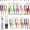 Multicolor-150 Pcs, variant on Qianfeng 3 Pack Hair Towels, Absorbent Microfiber Bath Towels with Button for Women Girls