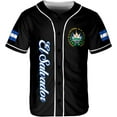 thumbnail image 2 of Personalized Name El Salvador Baseball Jersey Shirt El Salvador Flag Shirt Salvadorans Pride El Salvadoreña (S), 2 of 5