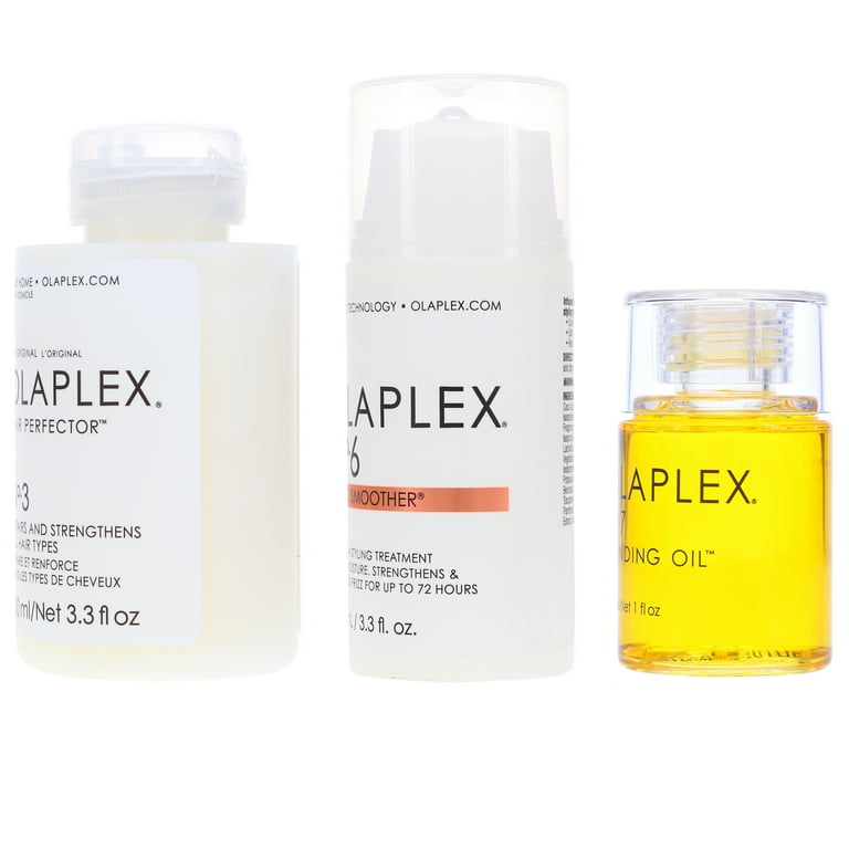 Olaplex Hair Perfector No. 3, Bond Smoother No. 6 & Bonding