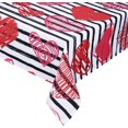 thumbnail image 1 of Valentine''s Day Tablecloth, Red Love Heart Table Cloth, Waterproof Tablecloth Rectangle for Valentine''s Wedding Dinner Party Decoration, 60 x 120 Inch, 1 of 6