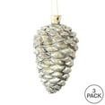 thumbnail image 3 of Vickerman 5.5" Gold Antique Pinecone Christmas Ornament, Set of 3, 3 of 3