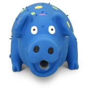 (3 pack) Vibrant Life Pig Dog Toy, Latex, Playful Buddy Pigglesworth, Chew Level 1