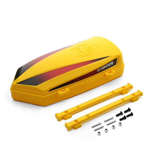 Tholdsy RC Car Storage Box Exquisita decoración de techo DIY Accesorio Modelo Decoraciones Portaequipajes Cajas Adorno para decoración Rojo Kits de construcción modelo Amarillo Tholdsy FN001512-06